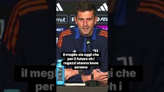 Thiago Motta “Onorato di far parte della Juve” news shorts [upl. by Kumler882]