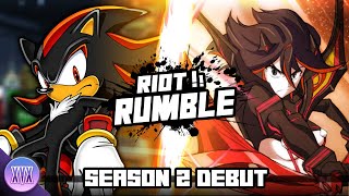 Shadow VS Ryuko Sonic X Kill la Kill  XVX  Riot Rumble [upl. by Hsivat]