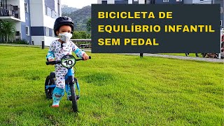 Bicicleta de Equilibrio Infantil Bike Sem Pedal Infantil [upl. by Yesnek]