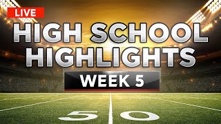 LIVE Its Week 5 and we’re talking all things high school football [upl. by Aihsinat29]