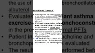 Methacholine challenge in asthma diagnosis Watch the full lecture from the description asthma [upl. by Gerstein653]