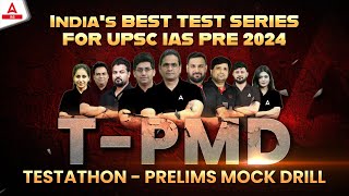 UPSC Test series 2024  Indias Best Test Series For UPSC Prelims 2024  🔥 Testathon Mock Drill 🔥 [upl. by Nalyt]