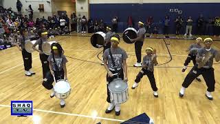 Chandler Park vs Ecorse Percussion Battle  Levey Middle  CPA St Pat Weekend Jamboree 2023 [upl. by Karim]