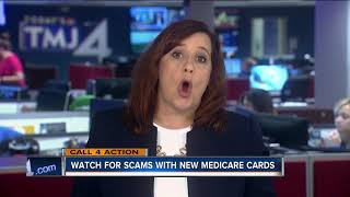 Watch For Scams With New Medicare Cards [upl. by Ynottirb124]