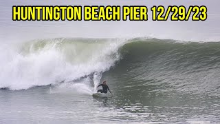 Huntington Beach Pier The Calm Before The Chaos December 29th 2023 RAW FOOTAGE [upl. by Herve388]