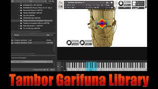 TAMBOR GARIFUNA COMPLETE Library😱Las mejores percusiones😱Samples Kontakt 6 amp Kontakt 7🎼🎹By LMTYM🔥💯 [upl. by Morel]