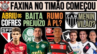 TRIO FORA DO TIMÃO SP INVESTE TUDO EM OSCAR PREJUÍZO C DUDU VENDA ALTA NO FLA VASCO ZÊRO GALO [upl. by Idnir]