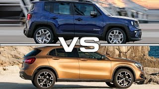 2019 Jeep Renegade vs 2019 Mercedes GLA Technical Specifications [upl. by Ellehsyt]