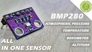 BMP Barometric Pressure amp Altitude Sensor module  Weather sensor [upl. by Medardas]