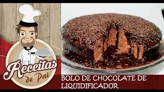 BOLO DE CHOCOLATE RÁPIDO E FÁCIL 28 Receitas de Pai [upl. by Kirat]