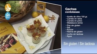 Receta de Gachas cordobesas sin gluten y sin lactosa como se hace [upl. by Ahsircal678]