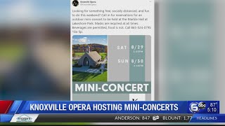 Knoxville Opera hosting miniconcerts [upl. by Gnilyarg]