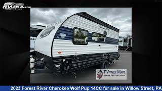 Incredible 2023 Forest River Cherokee Wolf Pup Travel Trailer RV For Sale in Willow Street PA [upl. by Naggem]