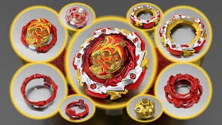 The Ultimate Rushing  αether αmaterios αerial αssailα  Customized Beyblade  Beyblade Burst DB [upl. by Virnelli459]