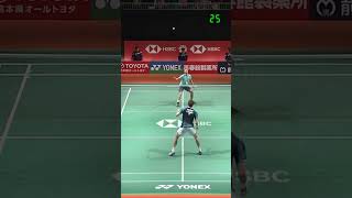 The best rally Viktor Axelsen vs Christo Popov  Kumamoto Masters Japan 2024 QF shorts badminton [upl. by Finstad]