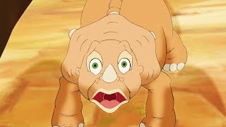 Land Before Time  The Interesting ThreeHorn Girl  Full Episodes  Videos For Kids [upl. by Haikan]