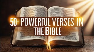 50 Greatest Bible verse you should know [upl. by Nwahc]