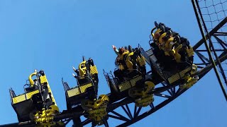 The Smiler offride footage  Alton Towers  April 2021 [upl. by Inalaeham]