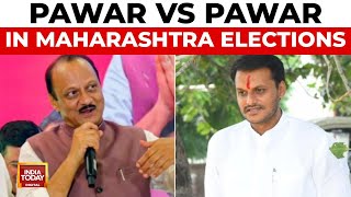 Maha DY CM Files Nomination  Ajit Pawar vs Yugendra Pawar in Baramati Election  India Today [upl. by Enilesoj]