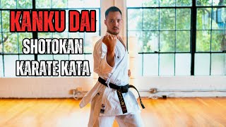 KANKU DAI 🥋⛩️  SHOTOKAN KARATE KATA [upl. by Stubstad881]