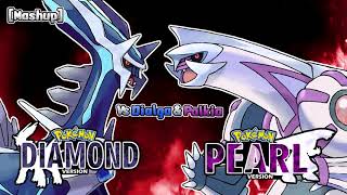 Pokémon Diamond amp Pearl Remake  Dialga and Palkia Battle Theme Remix Mashup [upl. by Armond436]