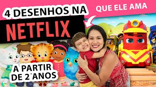 4 Melhores Desenhos na NETFLIX que ensina HABILIDADES EMOCIONAIS a partir de 2 anos [upl. by Harelda]