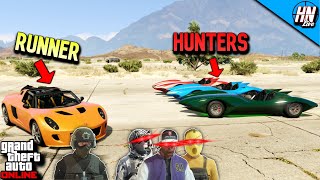 Rocket Voltic vs Scramjets GTA 5 ManHunt [upl. by Berman]