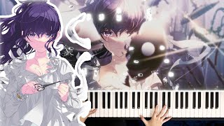 Theatre  演劇  Engeki  Piano Cover  Project Sekai  Nightcord at 2500  nanou  with Lyrics [upl. by Norret502]