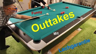 Funny Outtakes PoolBillard 🤣 funny [upl. by Ultann]