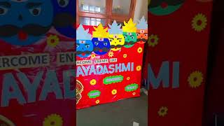 Dussehra Celebration Board ideas school hindufestival schoolcraft decorations [upl. by Silohcin]