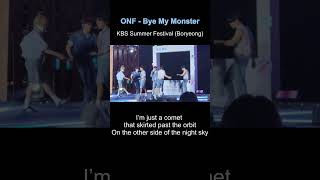 온앤오프ONF Bye My Monster Eng Sub KBS FM Summer Festival ver 3 [upl. by Charmane304]