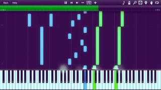 Piano Four Hands  A Diabelli  Op 149 Nº5 Synthesia Tutorial [upl. by Aivan186]