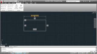 Parametric Constraints  AutoCAD LT 2011 [upl. by Ttnerb]