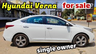 Hyundai Verna sx 16D  for sale Telugu  single owner  9342022929 [upl. by Eatnuahc]