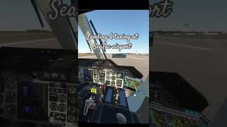 Arriving at SeaTac AirPortairwolf msfs2024 quest2 vr [upl. by Eudoxia928]