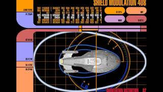 Star Trek LCARS  Voyager Shield Modulation [upl. by Carry822]