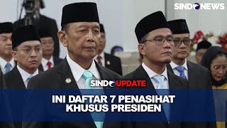 Prabowo Subianto Lantik 7 Penasihat Khusus Presiden Ada Luhut Binsar Pandjaitan [upl. by Ahsiam413]