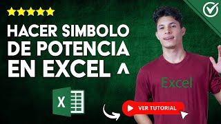 Cómo se HACE el SÍMBOLO de POTENCIA en EXCEL   📉 Acento Circunflejo 📉 [upl. by Leahcimsemaj]