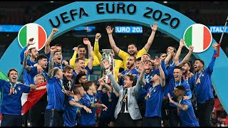 LITALIA È CAMPIONE DEUROPA  LA CAVALCATA TRIONFALE DEGLI AZZURRI  Da BRIVIDI [upl. by Thurlough]