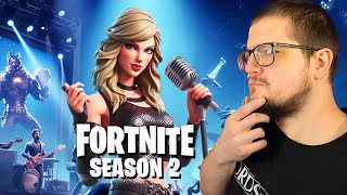 TAYLOR SWIFT Fortnite SEASON 2 Festival BATTLEPASS SKIN leaked [upl. by Kreiker]