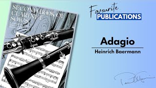 Adagio  Baermann  Second Book of Clarinet Solos [upl. by Notlehs]