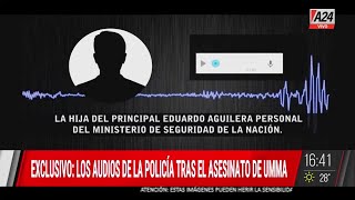 🚨 EXCLUSIVO los audios de la policía tras el asesinato de Umma [upl. by Aisatsan]