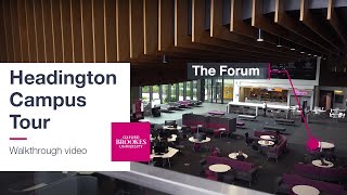 Headington Campus Tour  Oxford Brookes University [upl. by Anauj]