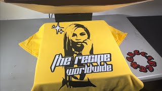 How To Design In Cricut Design Space  Making T Shirts with HTV amp Heat Press [upl. by Odnomra930]