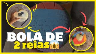 Concertando Bola de Volei da feira do Rolo de 2 reais 😱 [upl. by Forrest]