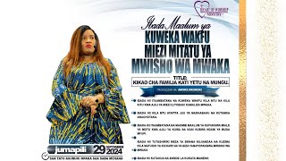 IBADA MAALUM YA KUWEKA WAKFU MIEZI MITATU YA MWISHO WA MWAKA 2024 [upl. by Kavita]