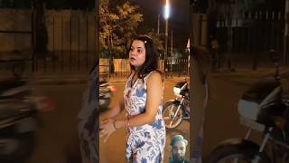 Pani Puri eat girl for free🎁 momos funny comedy foodie food momosshorts [upl. by Madian]