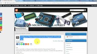 Gravar Bootloader do ATtiny85 micronucleus para board Digispark [upl. by Annahsirhc]