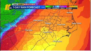 North Carolina to experience heavy rain and gusty winds from Tropical Storm Debby [upl. by Alethea]