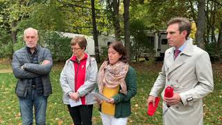 Discours de Mme Allemand Audrey Infirmière coordinatrice à lhôpital Emile Roux  don dorganes [upl. by Bowman]